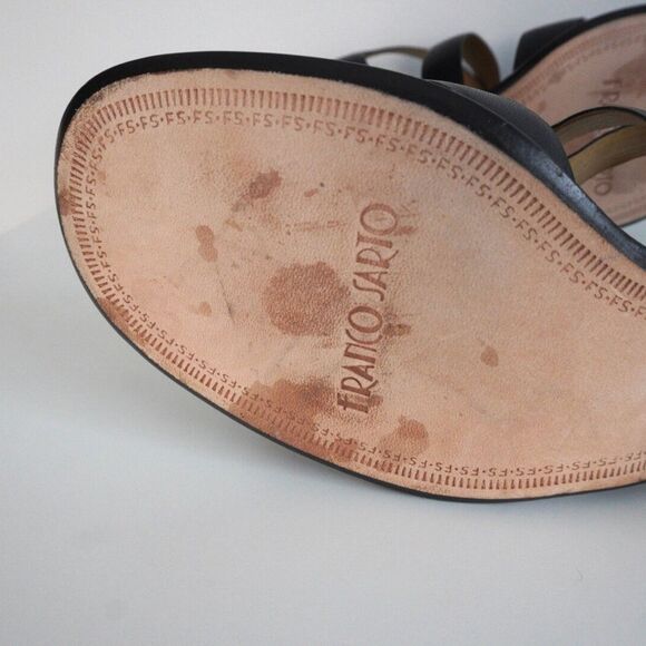 Franco Sarto Vintage 90s Womens Strappy Sandals Size 8.5 Lizzie McGuire Y2K - Picture 9 of 11